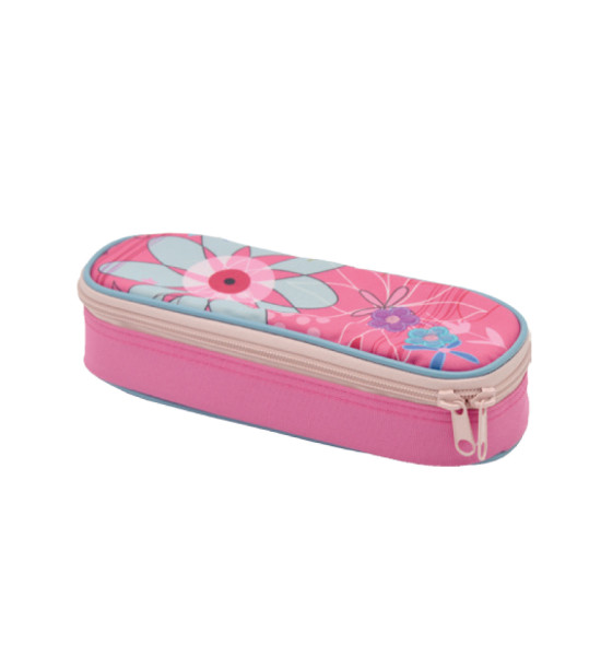 Cartuchera/Estuche Escolar, Mod. Blossom. 1 Cierre, Unidad